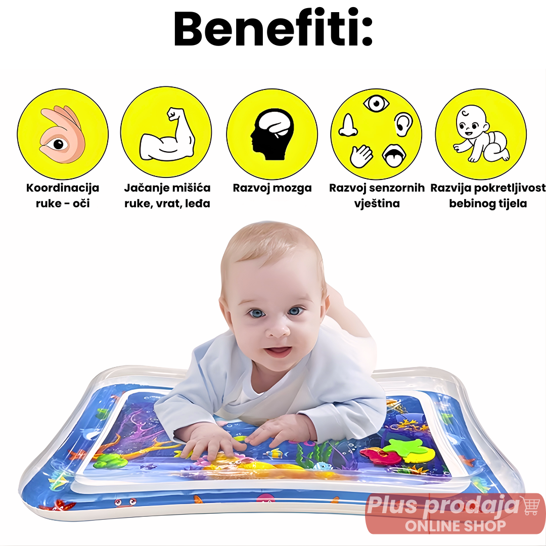 Vodeni Svijet - Bebi Podloga Za Igru I Jačanje Mišića